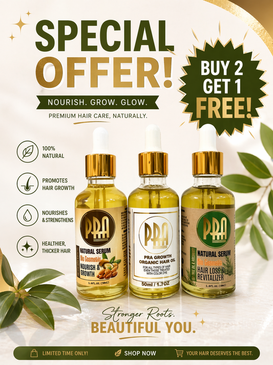 Hair Serum and Hair oil