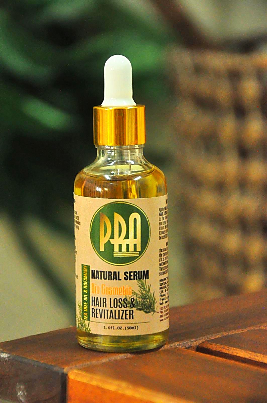 PRA Natural Serum: Tea Tree Oil & Rosemary - Pra Cosmetics